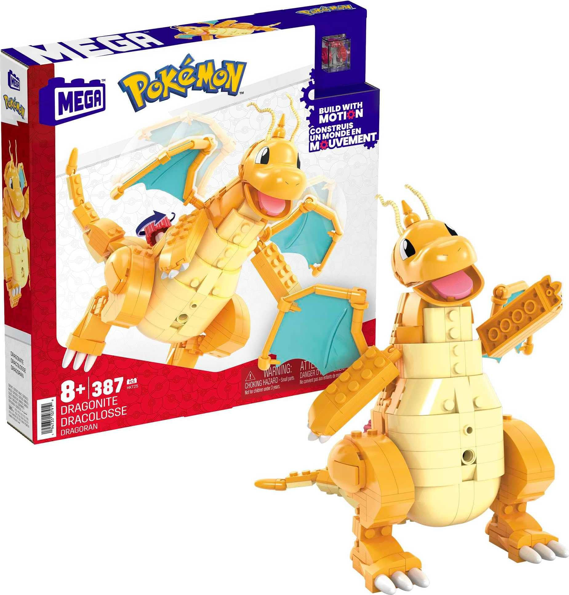 Mega Pokémon Dragonite Building Toys Set